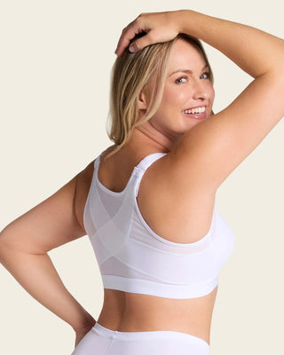 Brasier corrector de postura con compresión de volumen del busto Multi/Functional#color_000-blanco