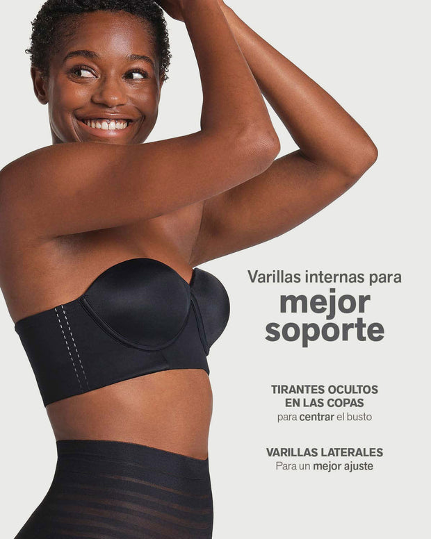 Strapless bustier 360° de perfección