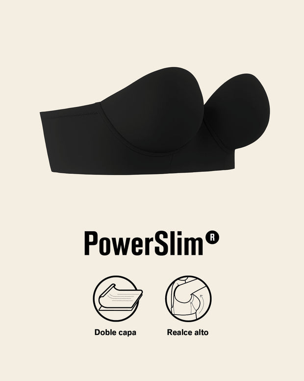 Brasier strapless 360° de perfección