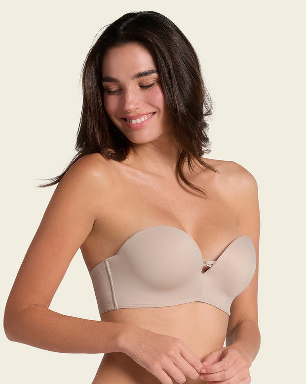 Brasier wow de triple realce ideal como strapless