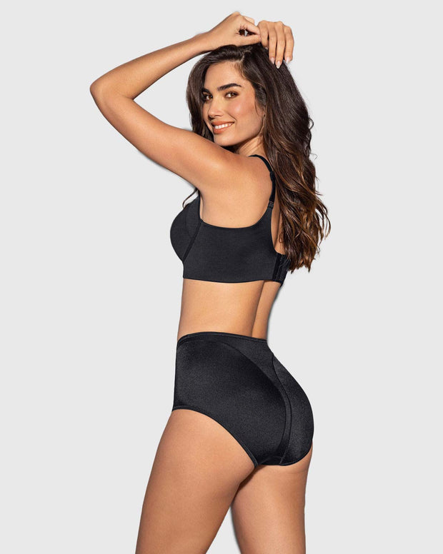 Panty clásico tiro alto de control de abdomen