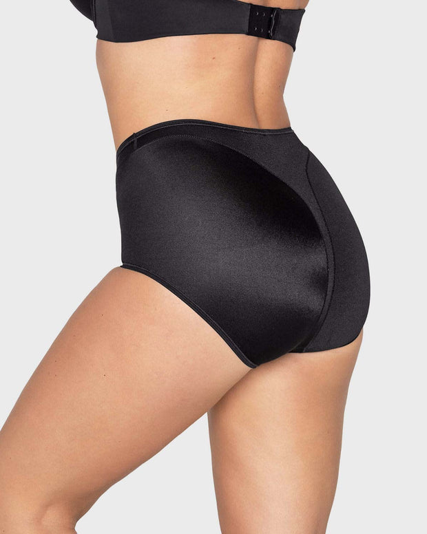 Panty clásico tiro alto de control de abdomen
