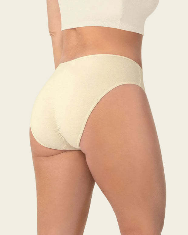 Paquete x3 panties tipo bikini con buen cubrimiento