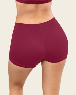 Panty tipo bóxer de ajuste perfecto#color_a97-vino