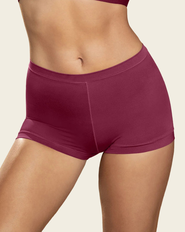 Panty tipo bóxer de ajuste perfecto