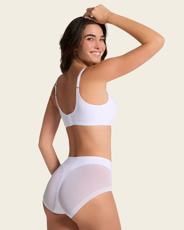 Panty clásico invisible con tul
