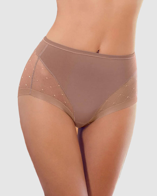 Panty clásico invisible con tul