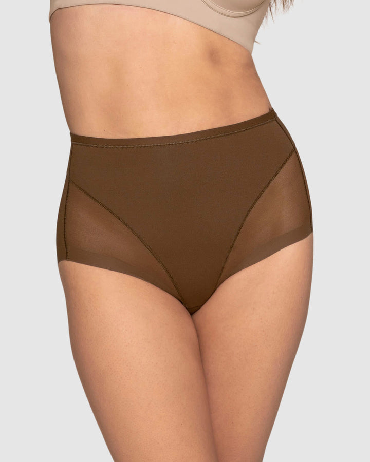 Panty clásico invisible con tul