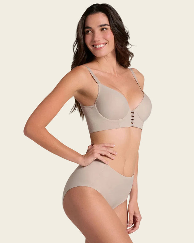 Panty de compresión fuerte con termofusionado