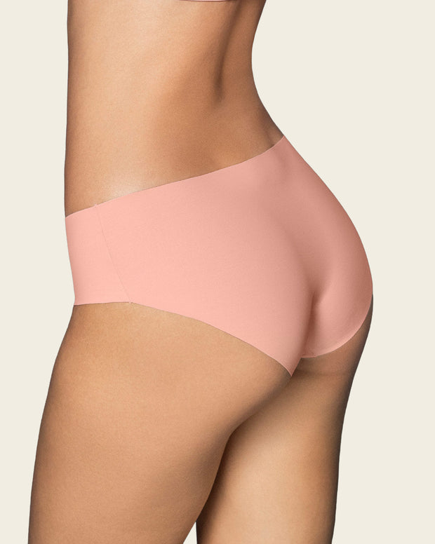 Panty hípster invisible ultraplano sin elásticos y de pocas costuras
