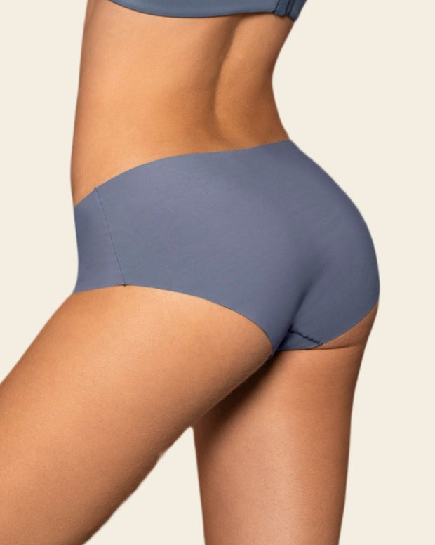 Panty hípster invisible ultraplano sin elásticos y de pocas costuras