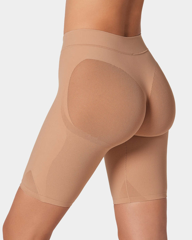 Faja pantalón seamless con efecto levanta glúteos
