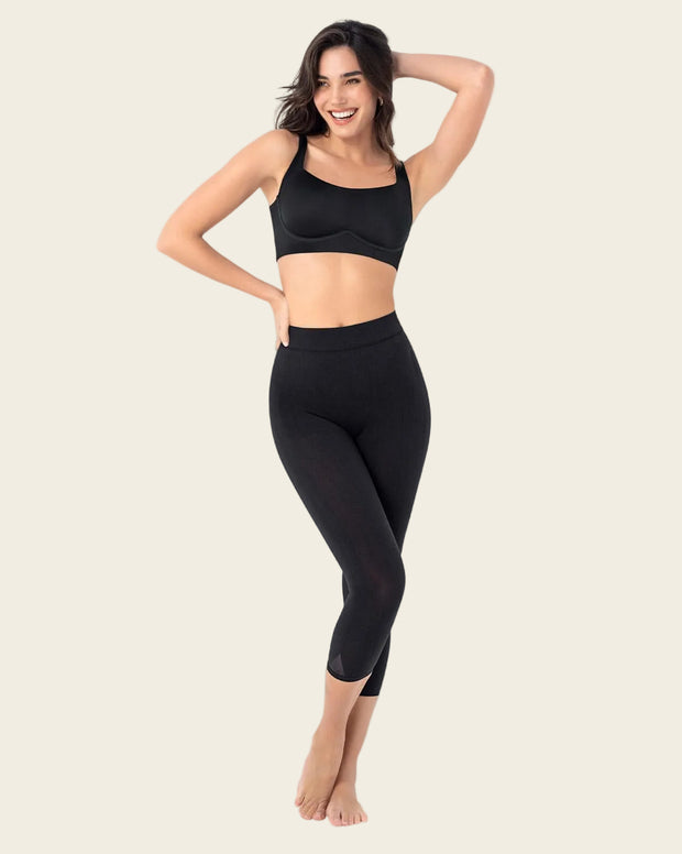 Faja pantalón capri invisible levanta cola
