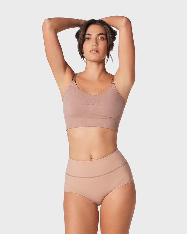 Panty faja de control moderado tiro alto en SkinFuse®