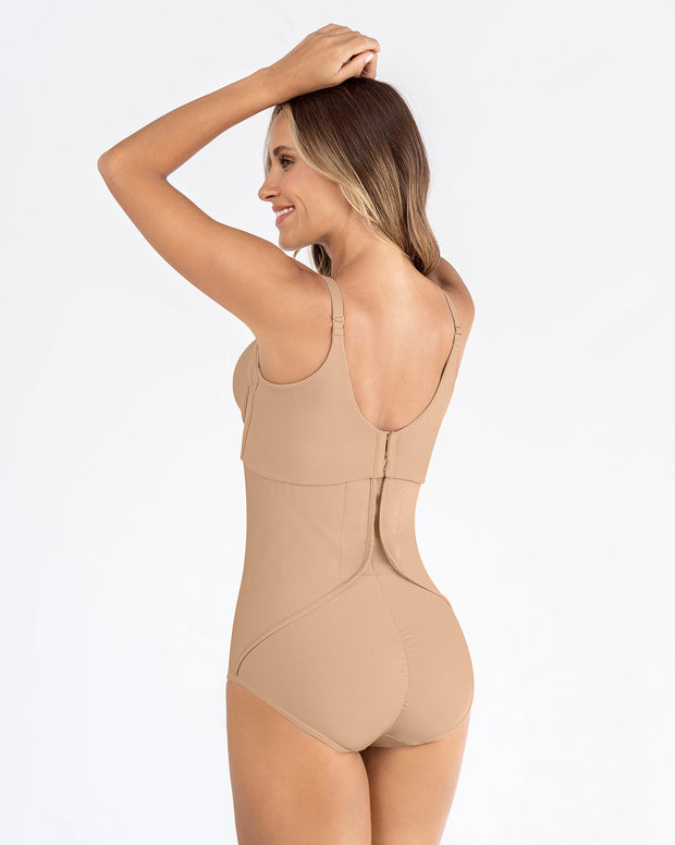 Panty faja postparto y postquirúrgico con laterales anchos en velcro