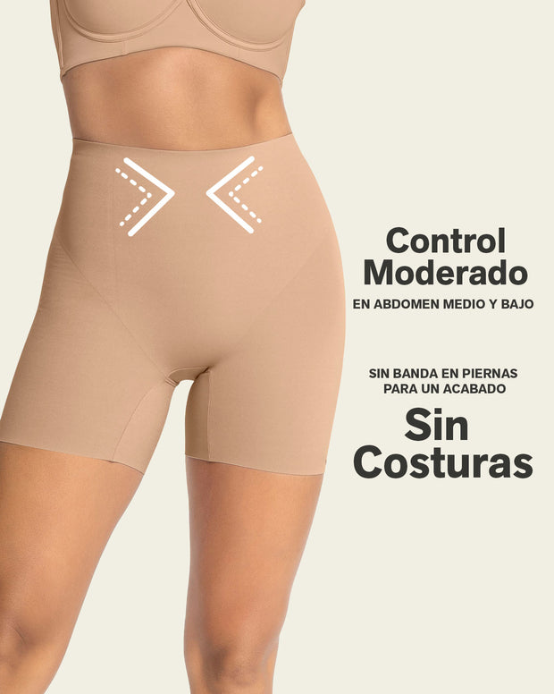 Short de control con almohadillas removibles levanta glúteos