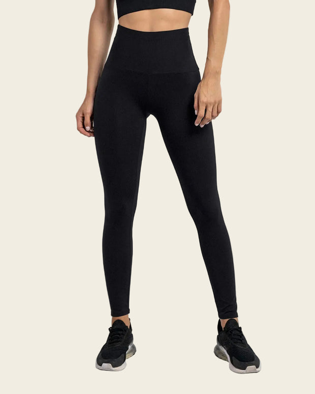 Legging deportivo tiro alto de compresión y de secado rápido
