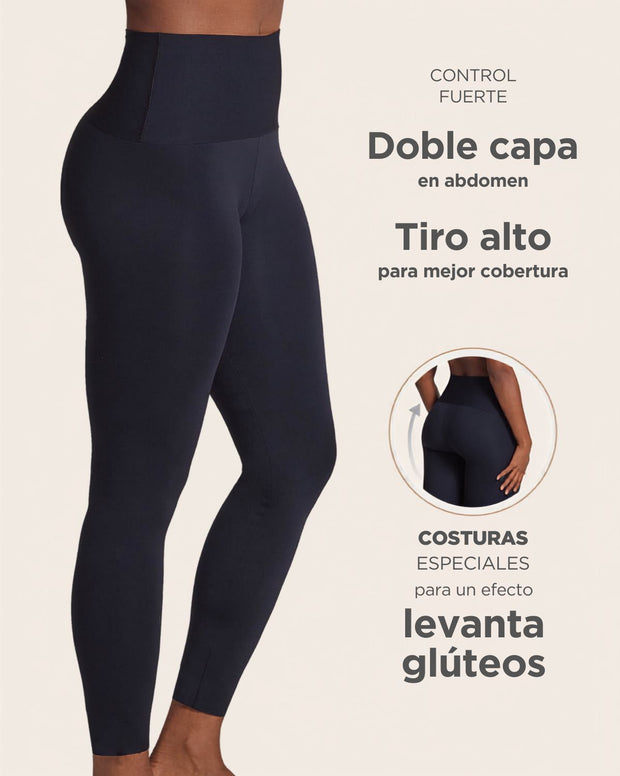 Legging deportivo tiro alto de control y de secado rápido