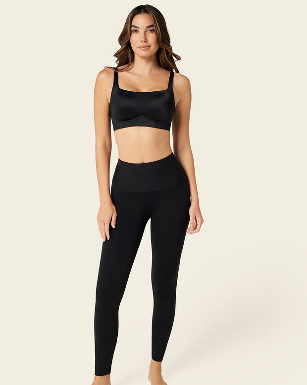 Legging deportivo tiro alto de compresión y de secado rápido