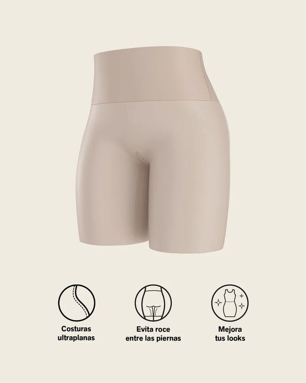 Short de compresión de abdomen y cintura que disimula la celulitis
