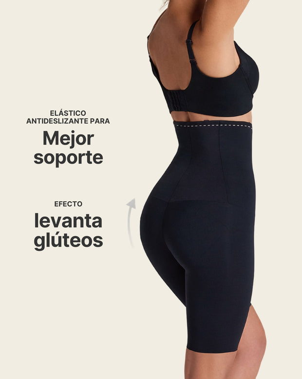Faja pantalón de tiro alto con compresión en abdomen y cintura