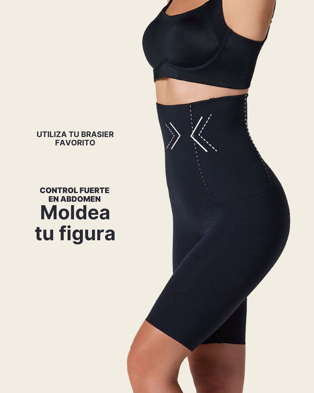Faja pantalón de tiro alto con compresión en abdomen y cintura