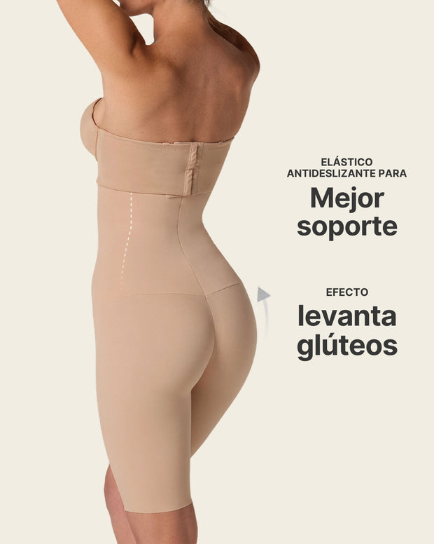 Faja pantalón de tiro alto con compresión en abdomen y cintura