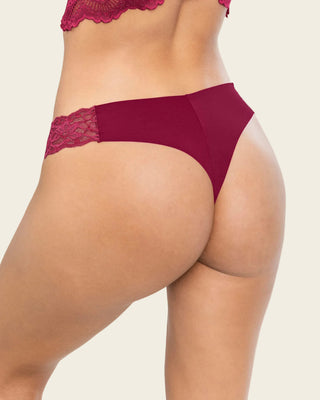 Brasilera invisible con toques de encaje en laterales#color_a97-vino