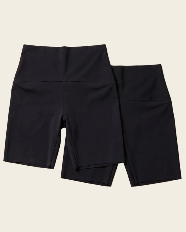 Paquete x 2 shorts de control moderado aspecto invisible con fajón antideslizante