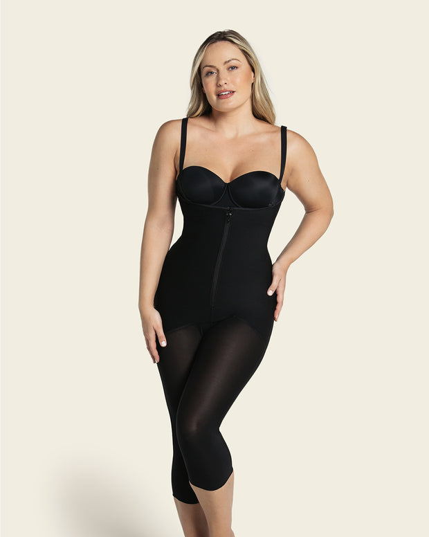Solo-POS Faja body de compresión estilo capri levanta cola