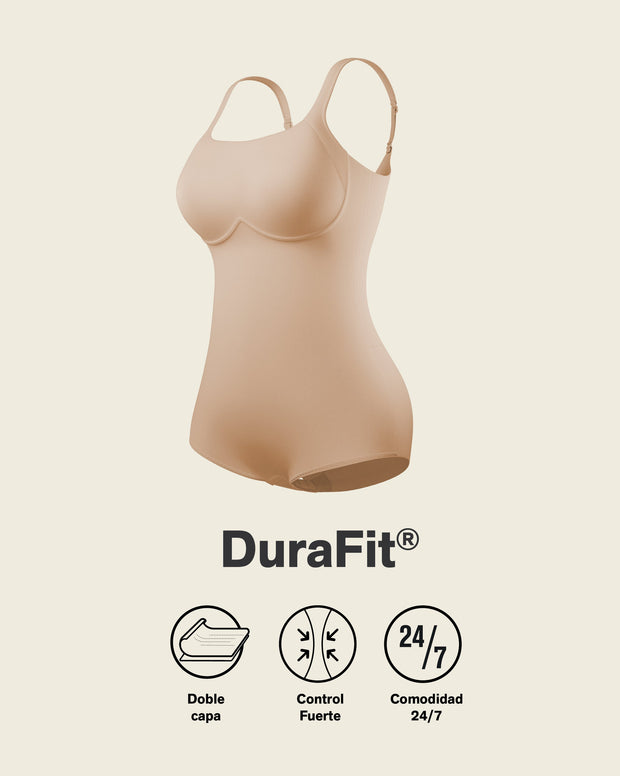 Body de compresión de abdomen con bra incorporado