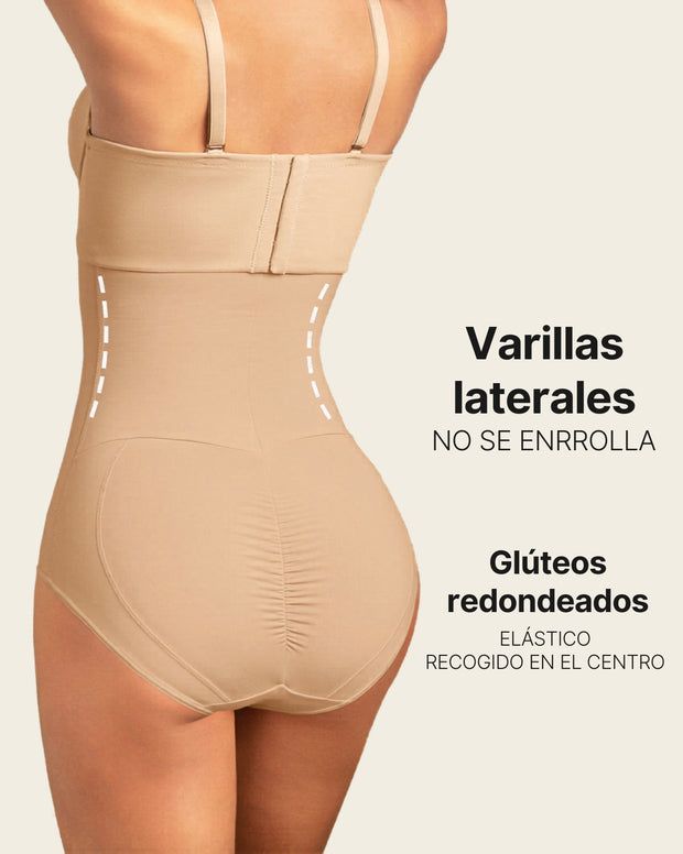 Faja pantalón de compresión y realce de glúteos