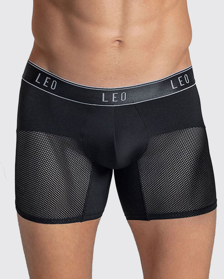 Bóxer medio de secado rápido con mallas transpirables en microfibra