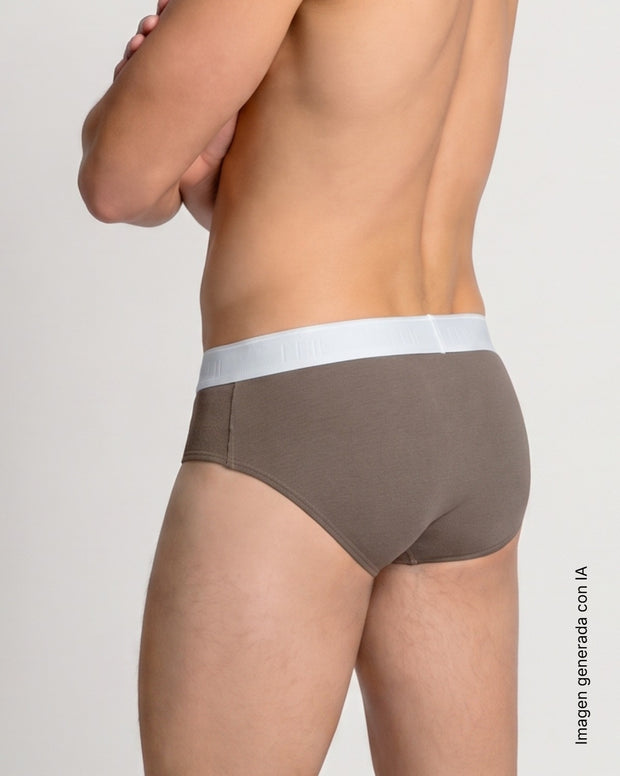 Bóxer brief de alta transpiración en microfibra ideal para uso diario