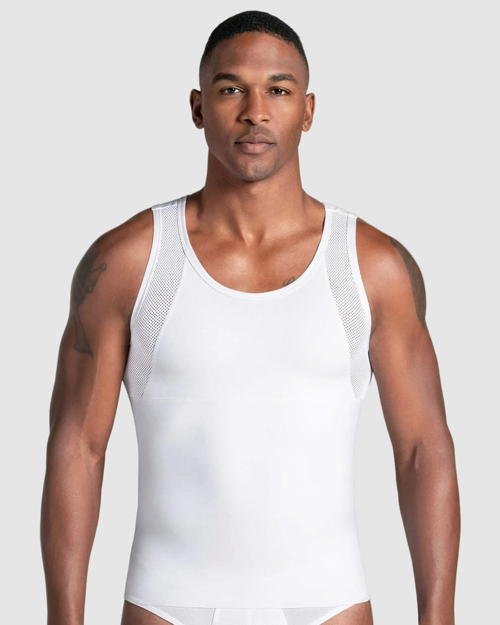 Camiseta manga sisa de compresión fuerte ideal para uso diario con algodón pima