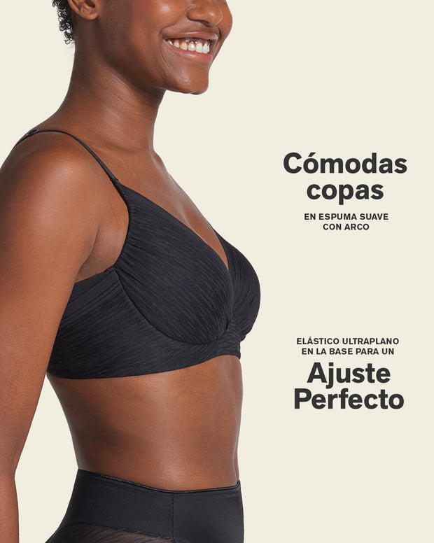Comfort Fit Brasier con cubrimiento total del busto