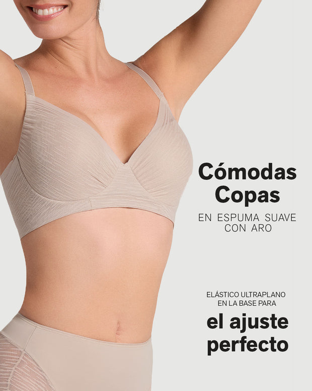 Brasier con alto cubrimiento de busto