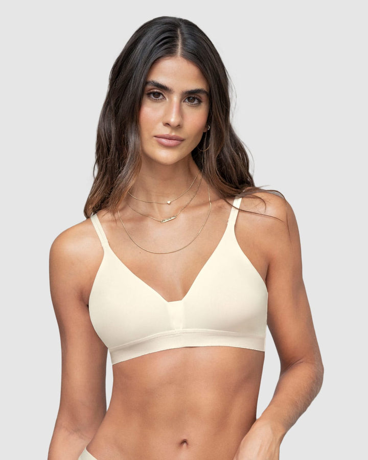 Bralette tipo top ultra cómodo y liviano