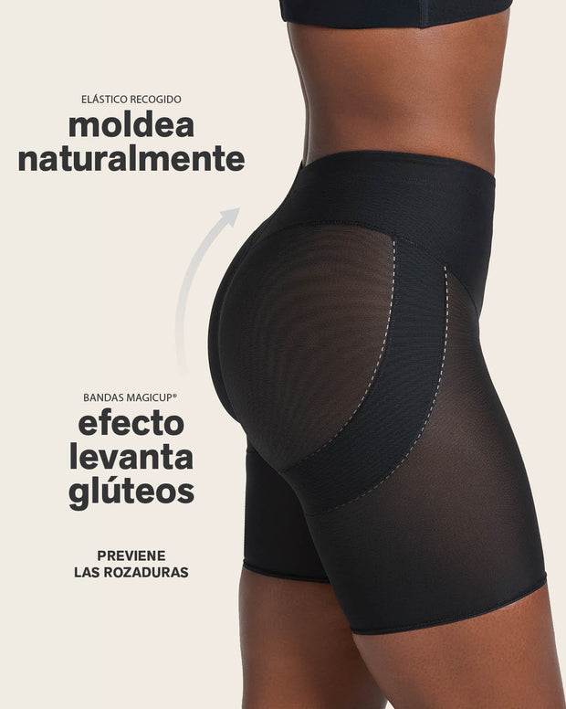 Panty faja tipo short levanta cola de compresión en abdomen