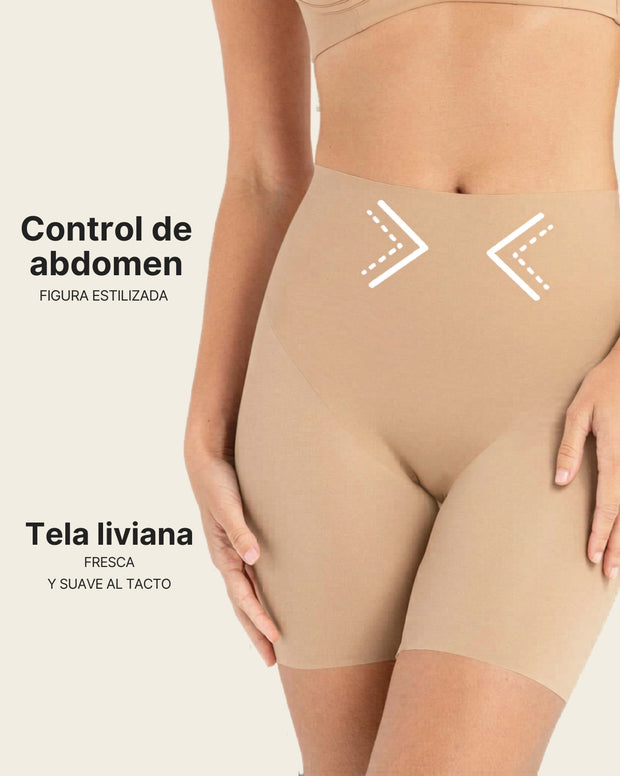 Short de compresión ultraplano efecto invisible