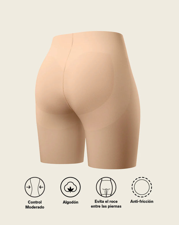 Short de compresión ultraplano efecto invisible