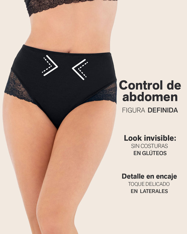 Panty hípster de compresión de abdomen