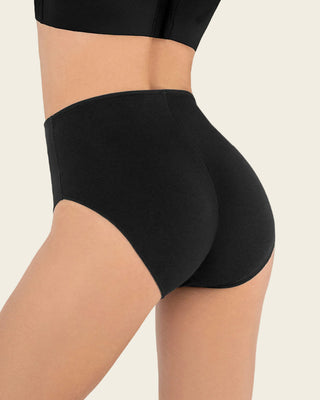 Panty hípster en algodón, compresión moderada#color_700-negro