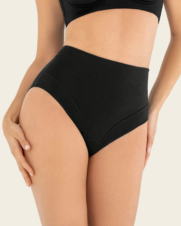 Panty hípster en algodón, compresión moderada