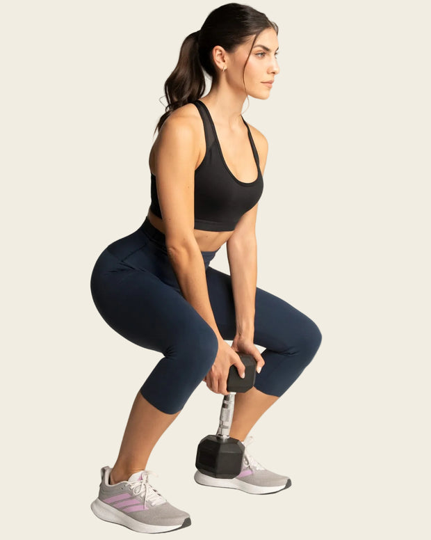 Capri deportivo tiro alto con control de abdomen