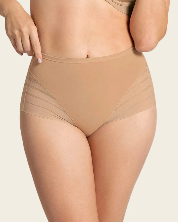 Paquete x 2 panty faja pantalón clásicos compresión moderada de abdomen