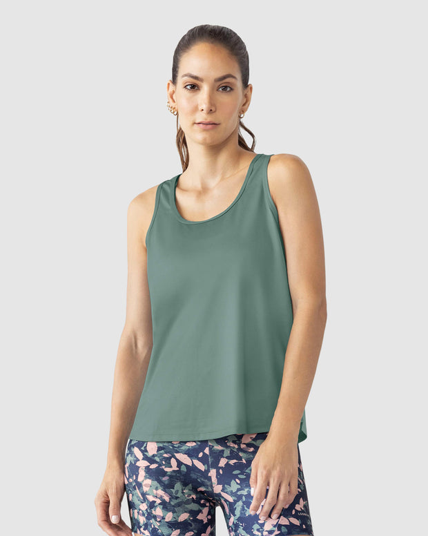 Solo-POS Camiseta deportiva de secado rápido y silueta semiajustada para mujer