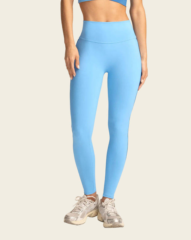 Solo-POS Legging deportivo de control con doble capa de tela en pretina