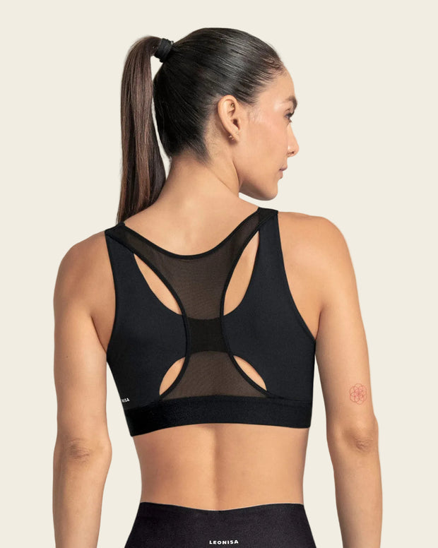 Top deportivo espalda atlética con detalles en SmartLace®