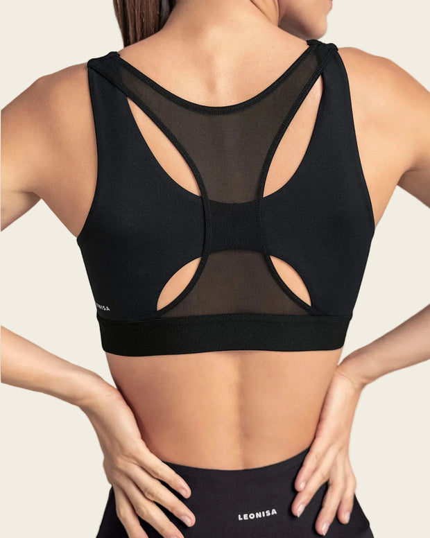 Top deportivo espalda atlética con detalles en SmartLace®